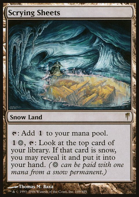 Scrying Sheets, Coldsnap #149, Magic: The Gathering card