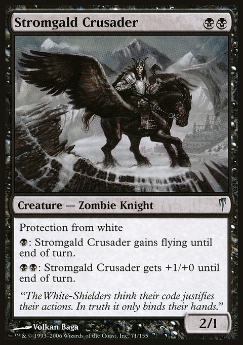 Stromgald Crusader, Coldsnap #71, Magic: The Gathering card