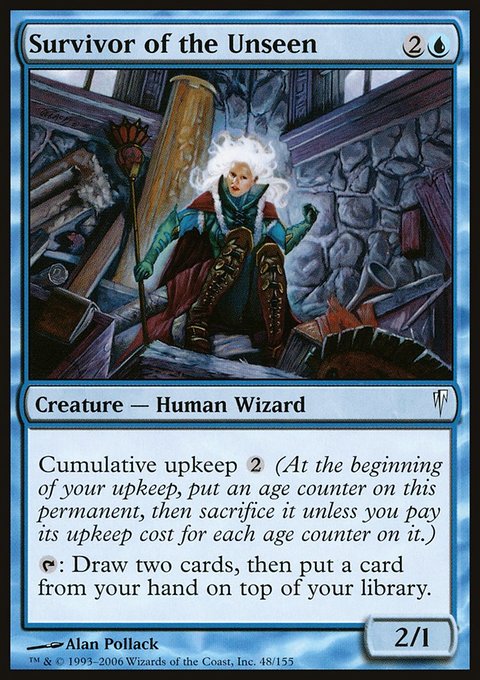 Survivor of the Unseen, Coldsnap #48, Magic: The Gathering card