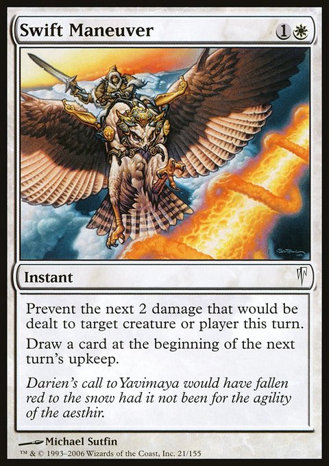 Swift Maneuver, Coldsnap #21, Magic: The Gathering card
