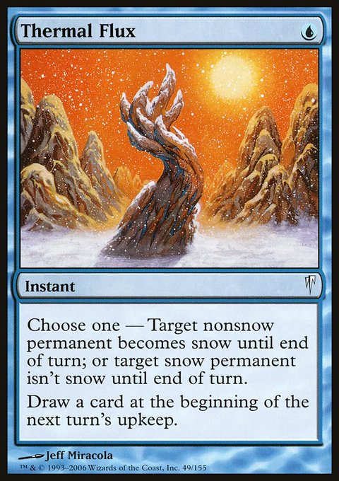 Thermal Flux, Coldsnap #49, Magic: The Gathering card