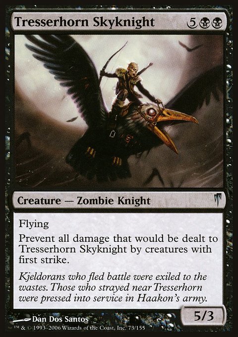 Tresserhorn Skyknight, Coldsnap #73, Magic: The Gathering card