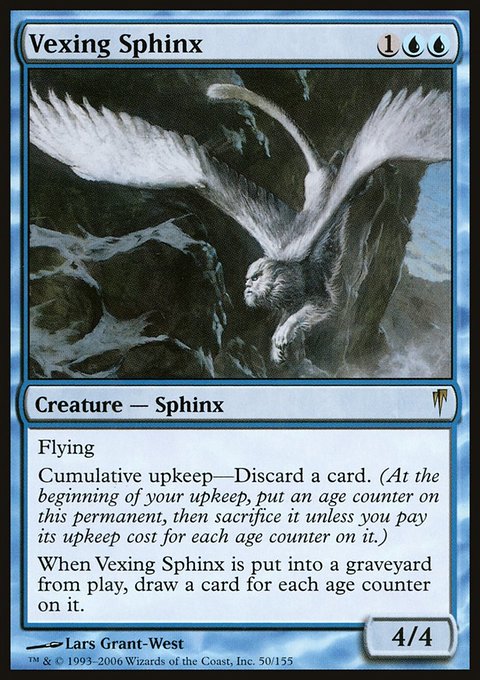 Vexing Sphinx, Coldsnap #50, Magic: The Gathering card