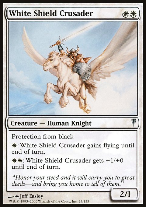 White Shield Crusader, Coldsnap #24, Magic: The Gathering card