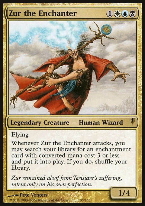 Zur the Enchanter, Coldsnap #135, Magic: The Gathering card