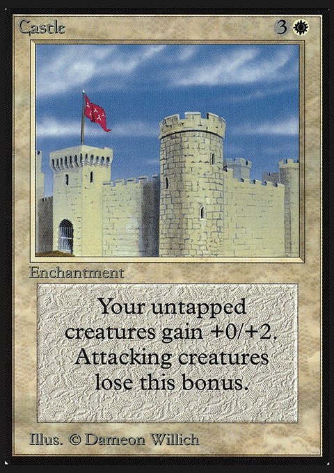 Castle, Collectors' Edition #9, Magic: The Gathering card