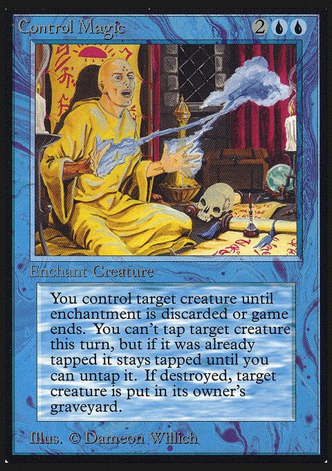 Control Magic, Collectors' Edition #53, Magic: The Gathering card