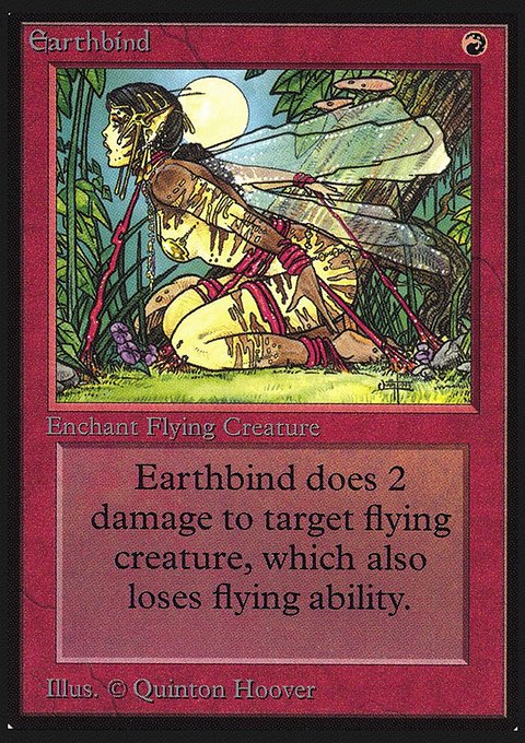 Earthbind, Collectors' Edition #146, Magic: The Gathering card