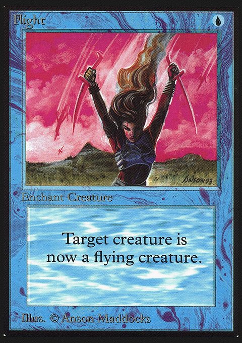 Flight, Collectors' Edition #59, Magic: The Gathering card