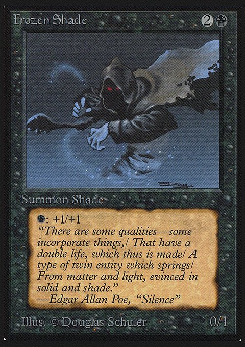 Frozen Shade, Collectors' Edition #110, Magic: The Gathering card