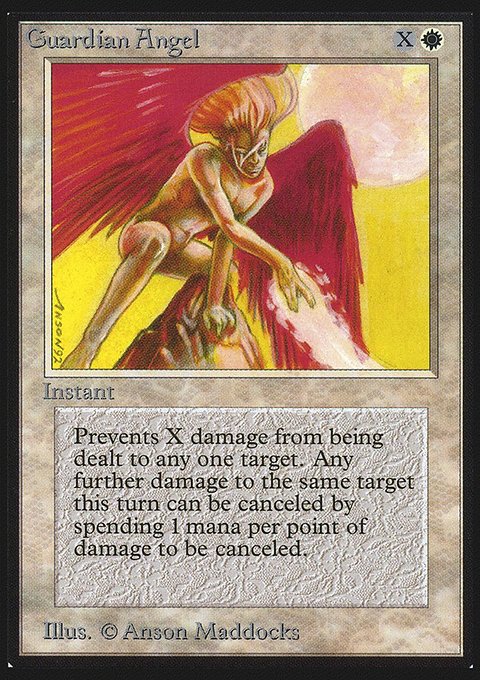 Guardian Angel, Collectors' Edition #22, Magic: The Gathering card