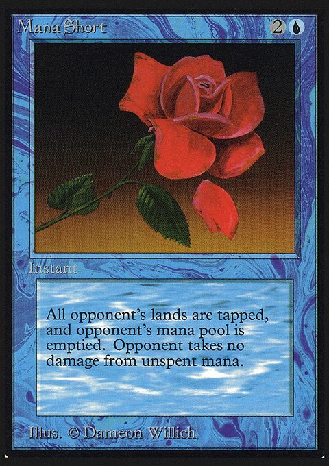 Mana Short, Collectors' Edition #66, Magic: The Gathering card