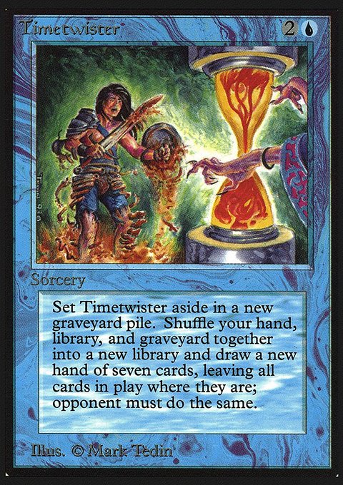 Timetwister, Collectors' Edition #85, Magic: The Gathering card