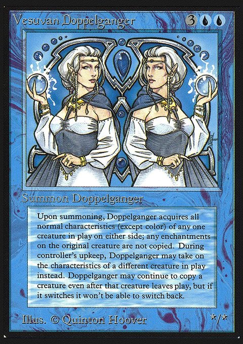 Vesuvan Doppelganger, Collectors' Edition #88, Magic: The Gathering card