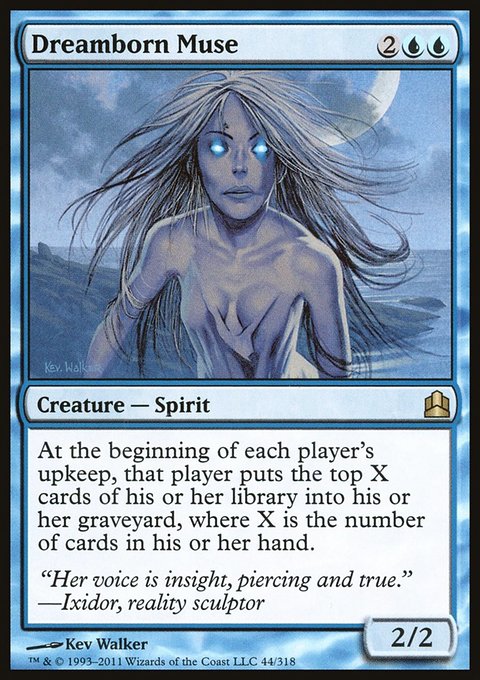 Dreamborn Muse, Commander 2011 #44, Magic: The Gathering card