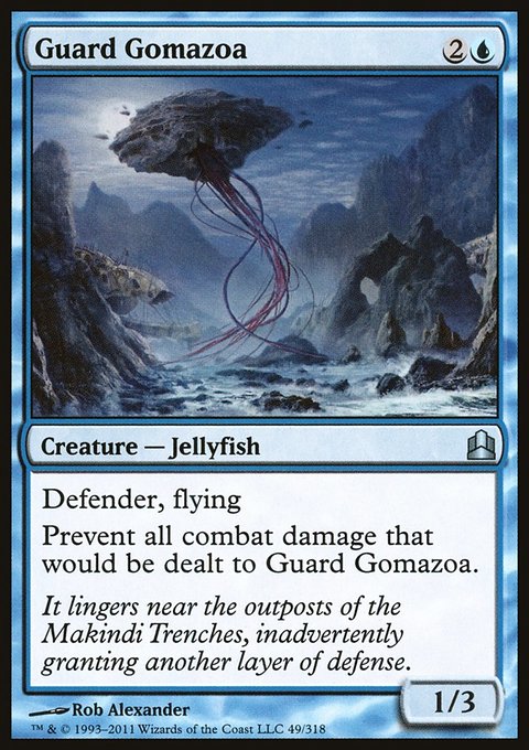 Guard Gomazoa, Commander 2011 #49, Magic: The Gathering card