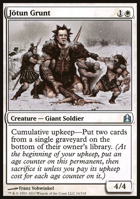 Jötun Grunt, Commander 2011 #16, Magic: The Gathering card