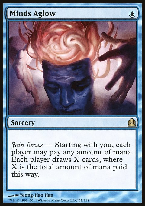 Minds Aglow, Commander 2011 #51, Magic: The Gathering card