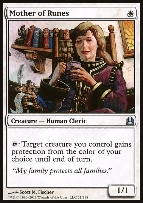 Mother of Runes, Commander 2011 #21, Magic: The Gathering card