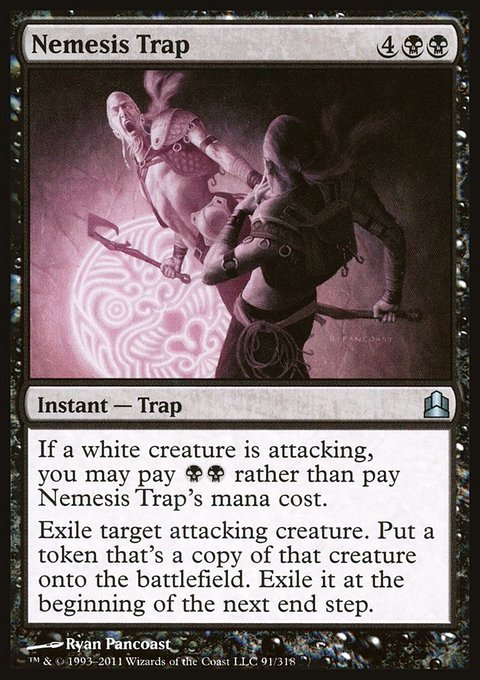 Nemesis Trap, Commander 2011 #91, Magic: The Gathering card