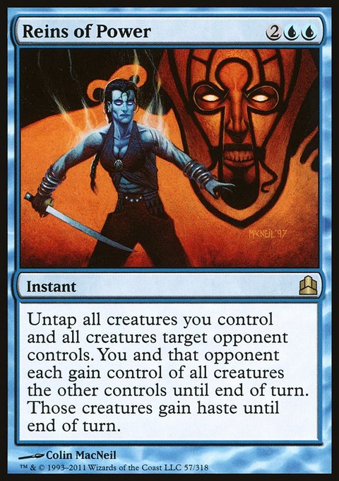 Reins of Power, Commander 2011 #57, Magic: The Gathering card