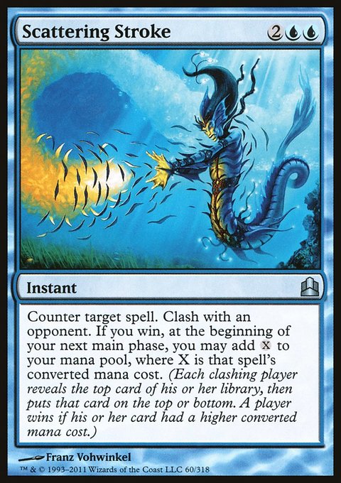 Scattering Stroke, Commander 2011 #60, Magic: The Gathering card