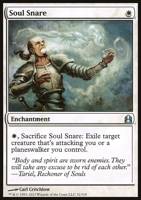 Soul Snare, Commander 2011 #32, Magic: The Gathering card