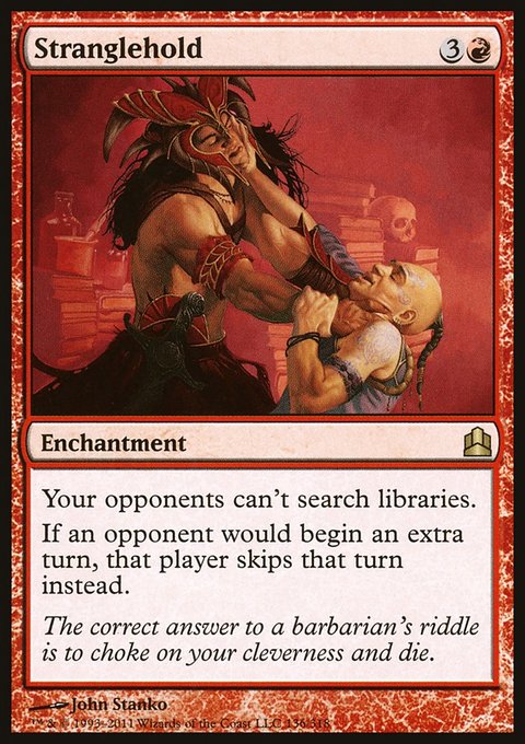 Stranglehold, Commander 2011 #136, Magic: The Gathering card