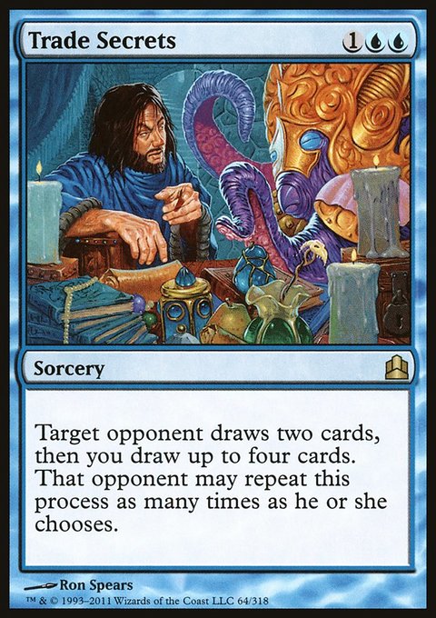 Trade Secrets, Commander 2011 #64, Magic: The Gathering card