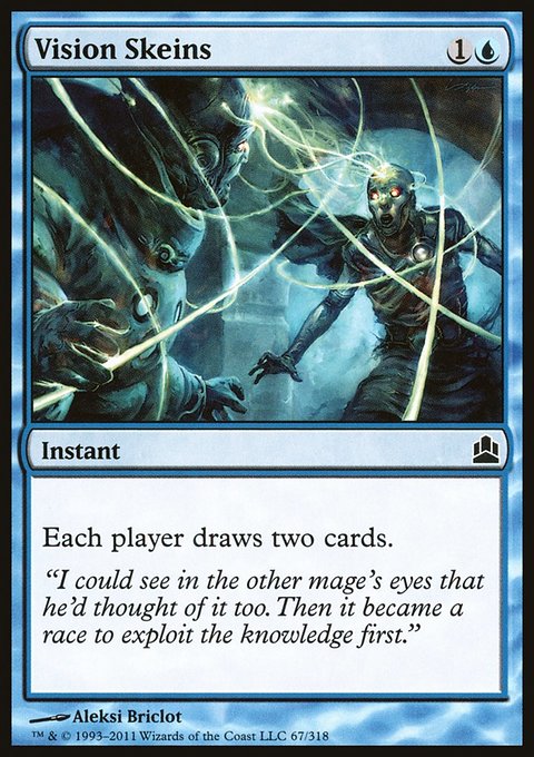 Vision Skeins, Commander 2011 #67, Magic: The Gathering card