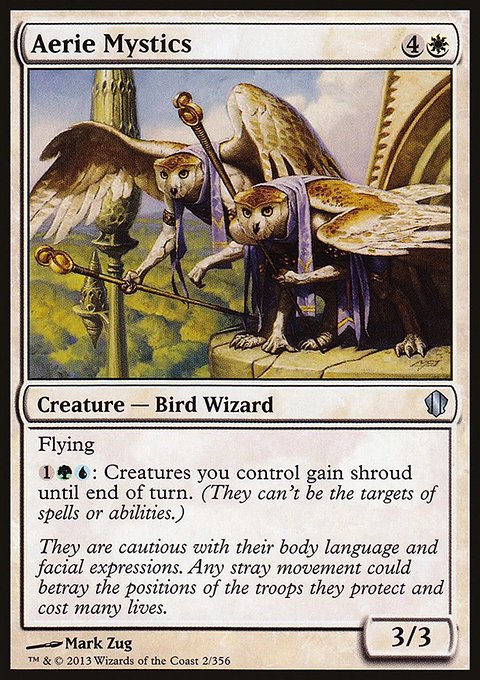 Aerie Mystics, Commander 2013 #2, Magic: The Gathering card