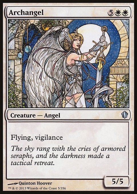 Archangel, Commander 2013 #5, Magic: The Gathering card