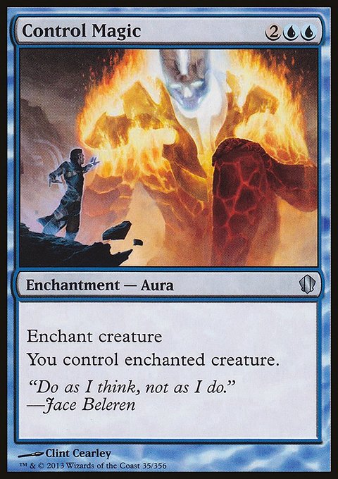 Control Magic, Commander 2013 #35, Magic: The Gathering card