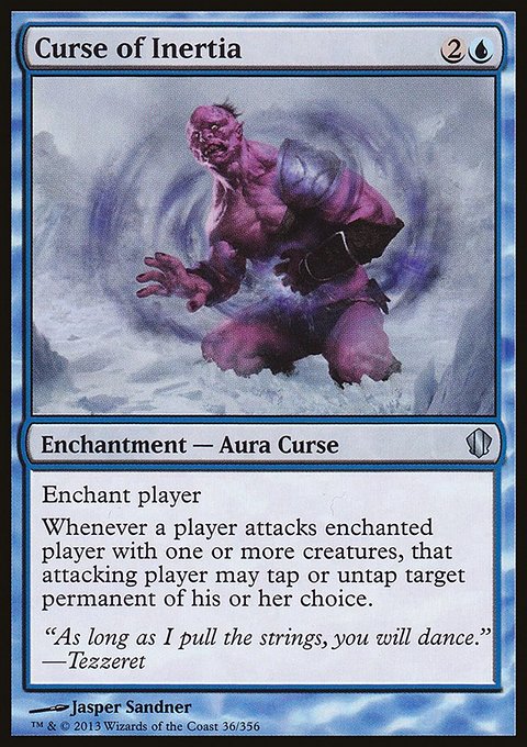 Curse of Inertia, Commander 2013 #36, Magic: The Gathering card