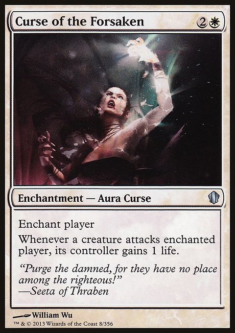 Curse of the Forsaken, Commander 2013 #8, Magic: The Gathering card