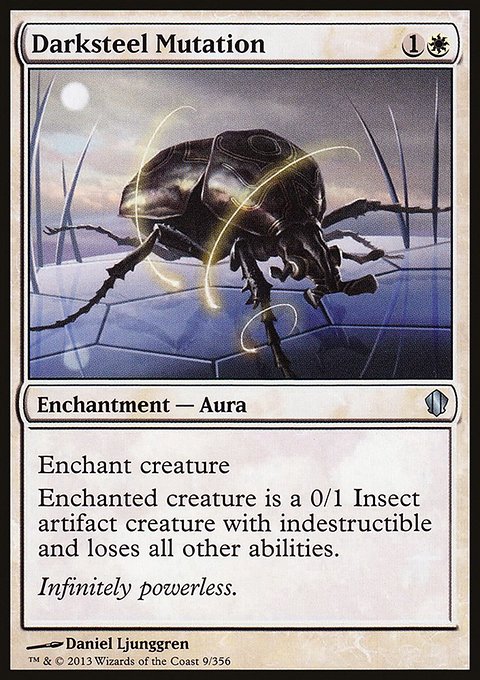 Darksteel Mutation, Commander 2013 #9, Magic: The Gathering card