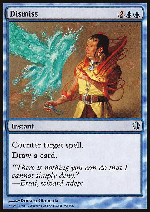 Dismiss, Commander 2013 #39, Magic: The Gathering card