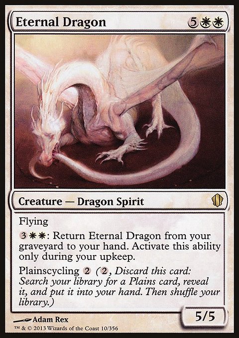 Eternal Dragon, Commander 2013 #10, Magic: The Gathering card
