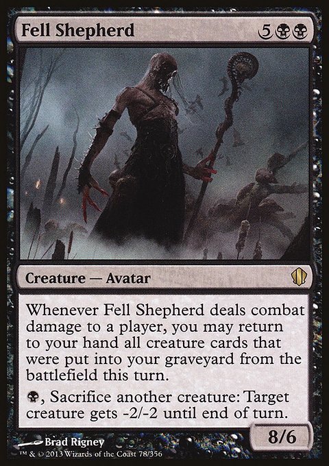 Fell Shepherd, Commander 2013 #78, Magic: The Gathering card