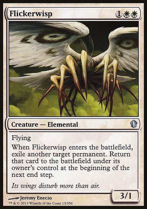 Flickerwisp, Commander 2013 #13, Magic: The Gathering card