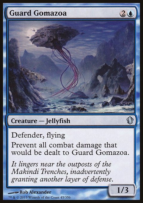Guard Gomazoa, Commander 2013 #45, Magic: The Gathering card