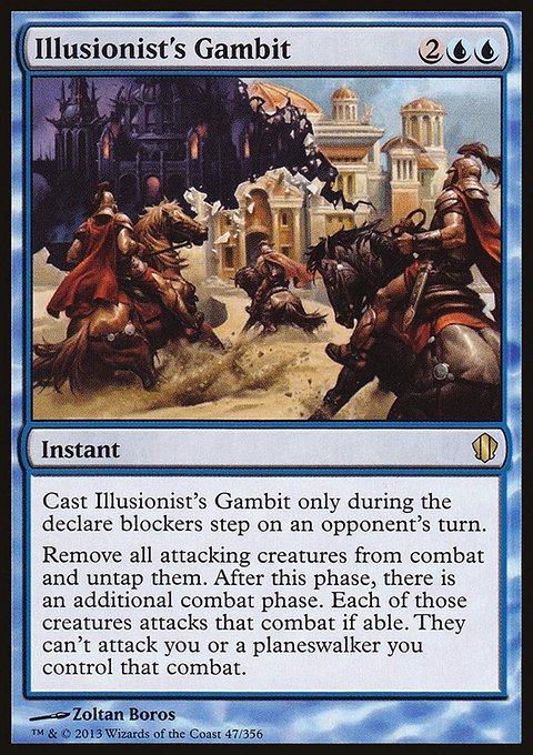 Illusionist's Gambit, Commander 2013 #47, Magic: The Gathering card
