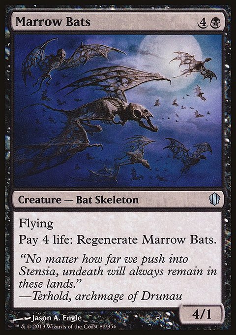 Marrow Bats, Commander 2013 #82, Magic: The Gathering card