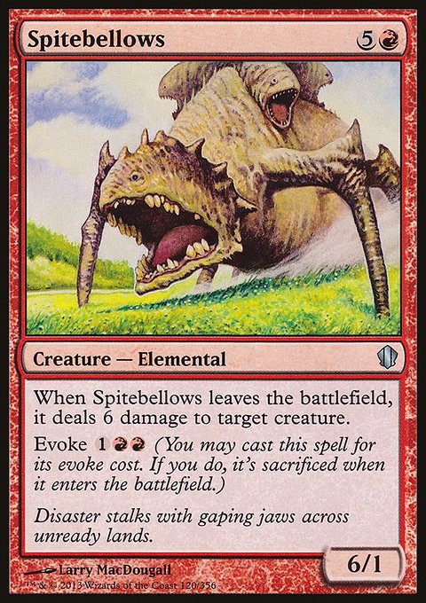Spitebellows, Commander 2013 #120, Magic: The Gathering card