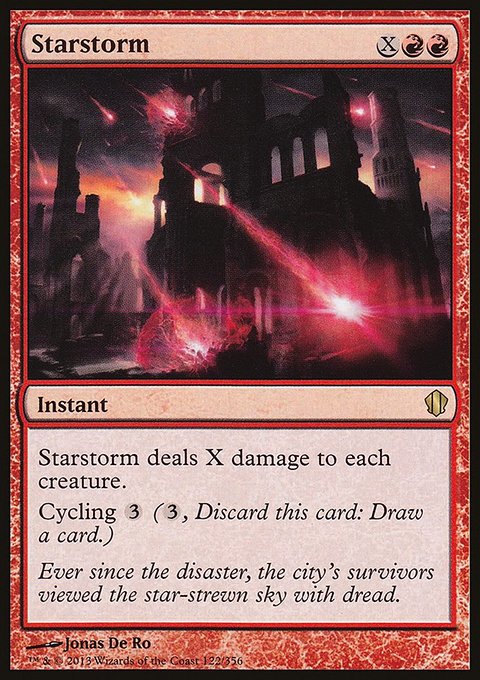 Starstorm, Commander 2013 #122, Magic: The Gathering card