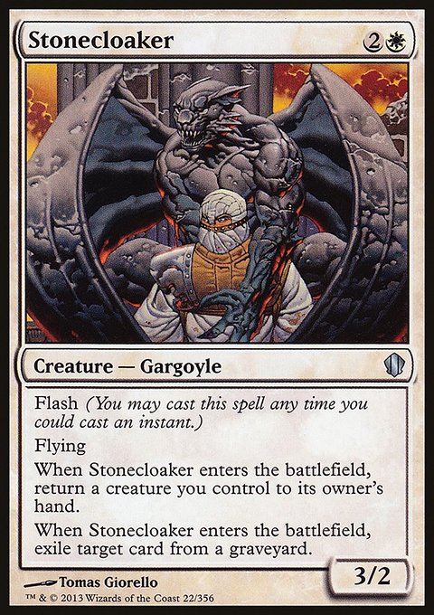 Stonecloaker, Commander 2013 #22, Magic: The Gathering card