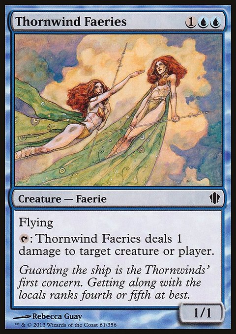 Thornwind Faeries, Commander 2013 #61, Magic: The Gathering card