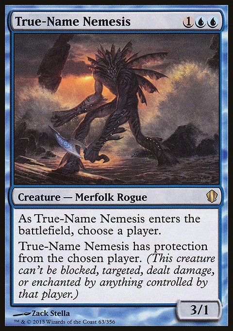 True-Name Nemesis, Commander 2013 #63, Magic: The Gathering card