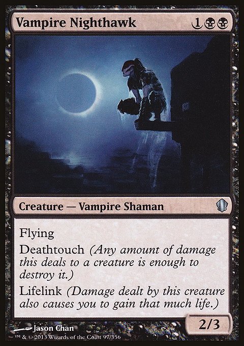 Vampire Nighthawk, Commander 2013 #97, Magic: The Gathering card