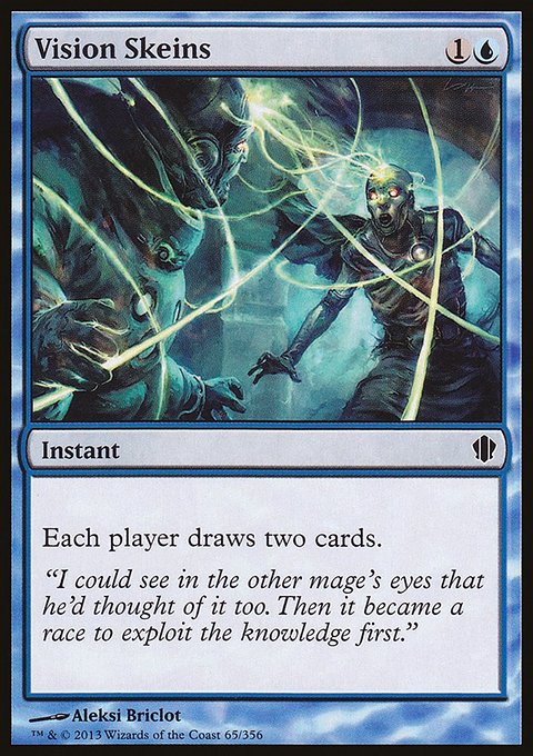 Vision Skeins, Commander 2013 #65, Magic: The Gathering card